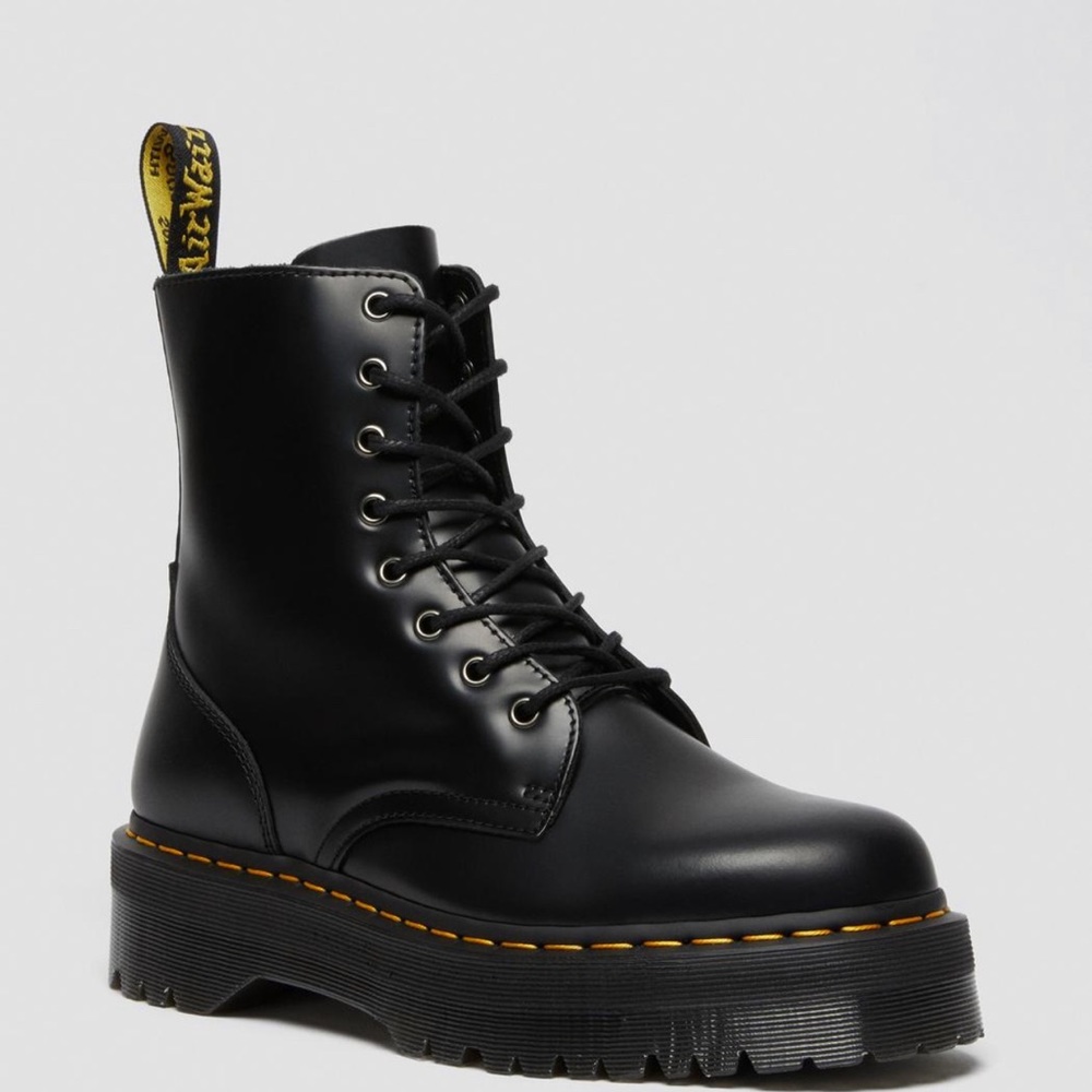 Dr. Martens Jadon smooth leather platform boots